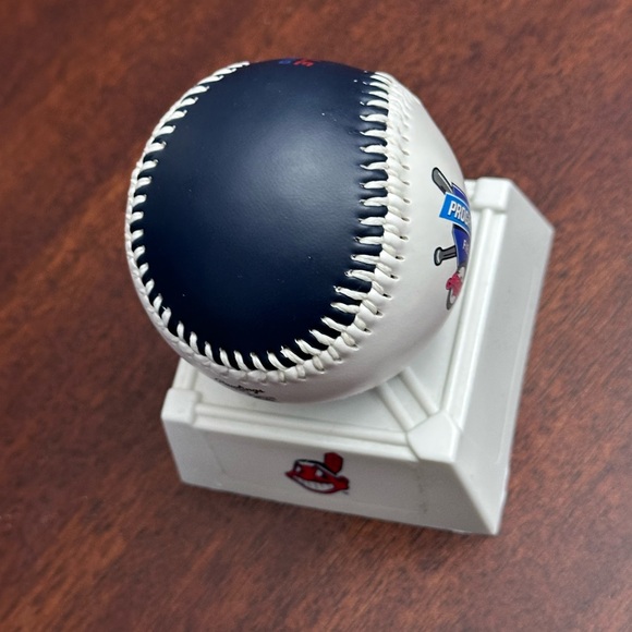 2010 Cleveland Indians Tigers MLB Rawlings Baseball Progressive Field Wahoo - Picture 8 of 9